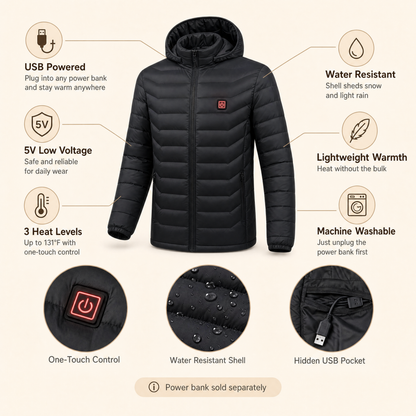 Cozy Warmth - The Heated Jacket